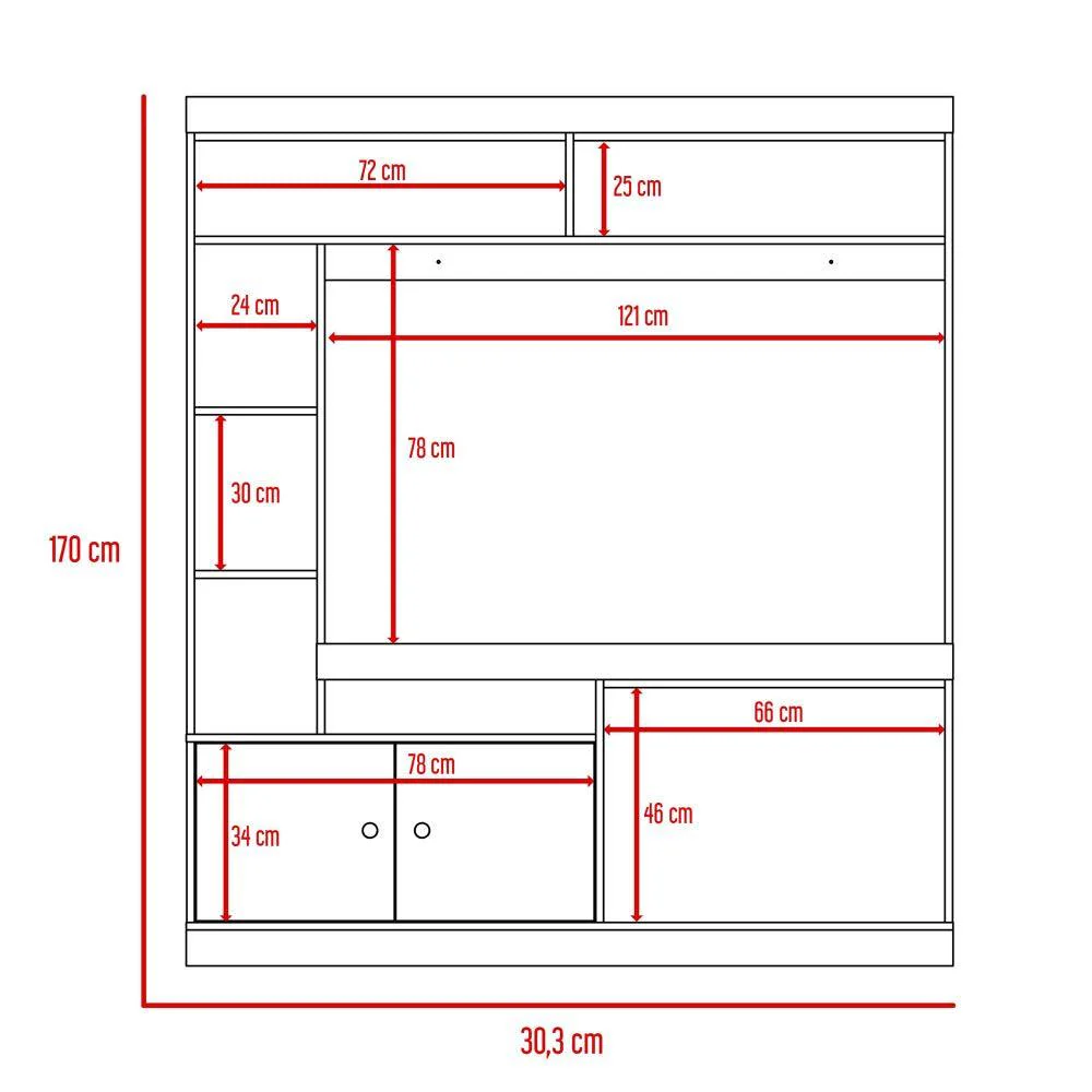 Combo Para Sala Malta, Incluye Mesa Para TV y Mesa Auxiliar - Image 6