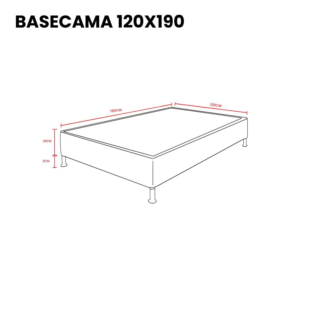 Combo Tobit de cama y colchon semidoble para habitación - Image 10