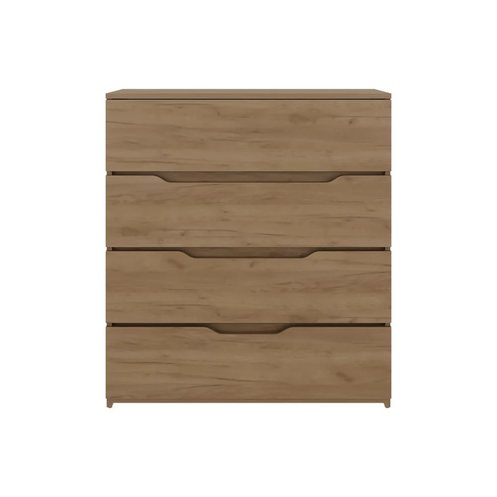 Comoda Zory, Kronos Fresno, Con cuatro cajones, diseño moderno y de fácil armado ZF - Image 7