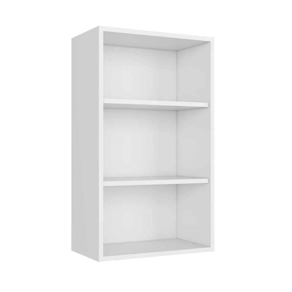 Complemento Gabinete Superior Dibala, Blanco Perla, cuenta con 3 entrepaños - Image 4