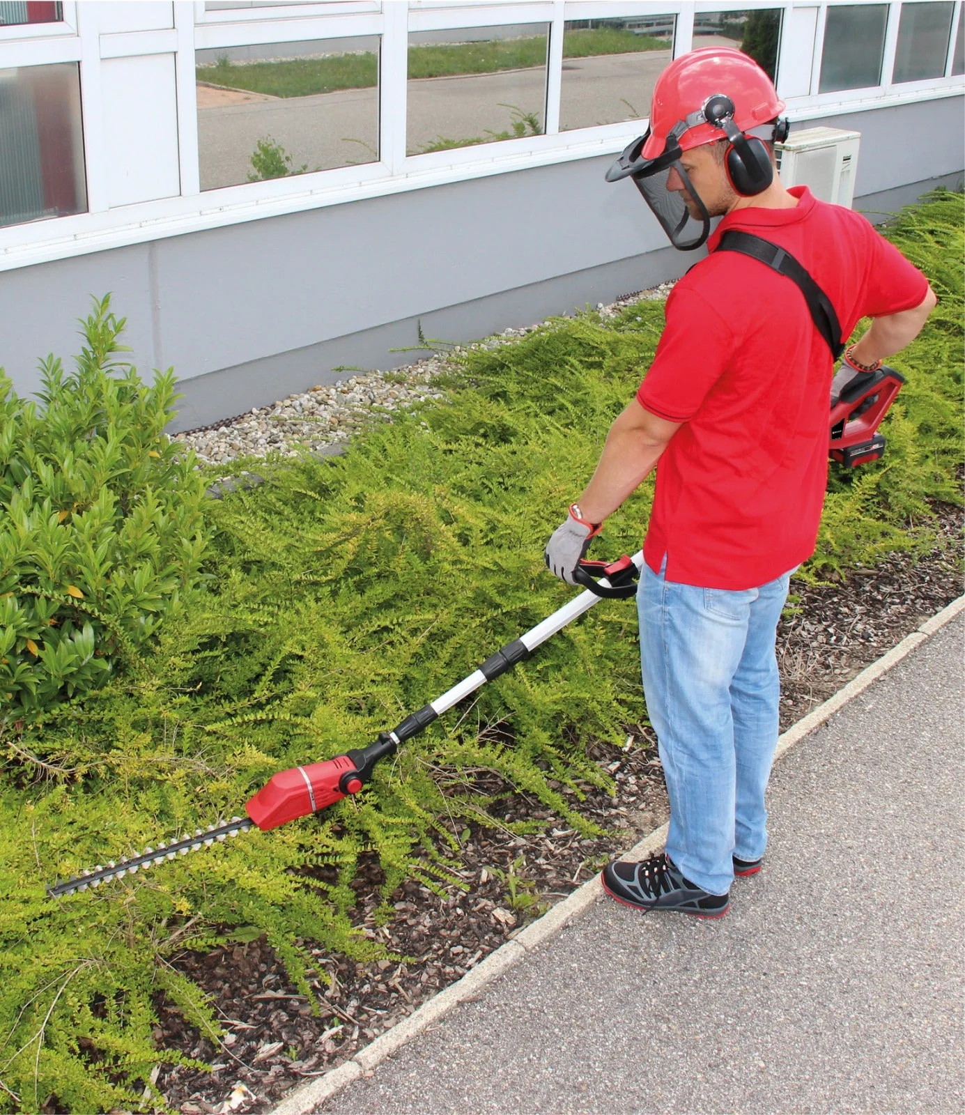 Cortasetos Inalámbrico 45 Cm + Cargador y Batería de 4,0 AH marca Einhell - Image 8
