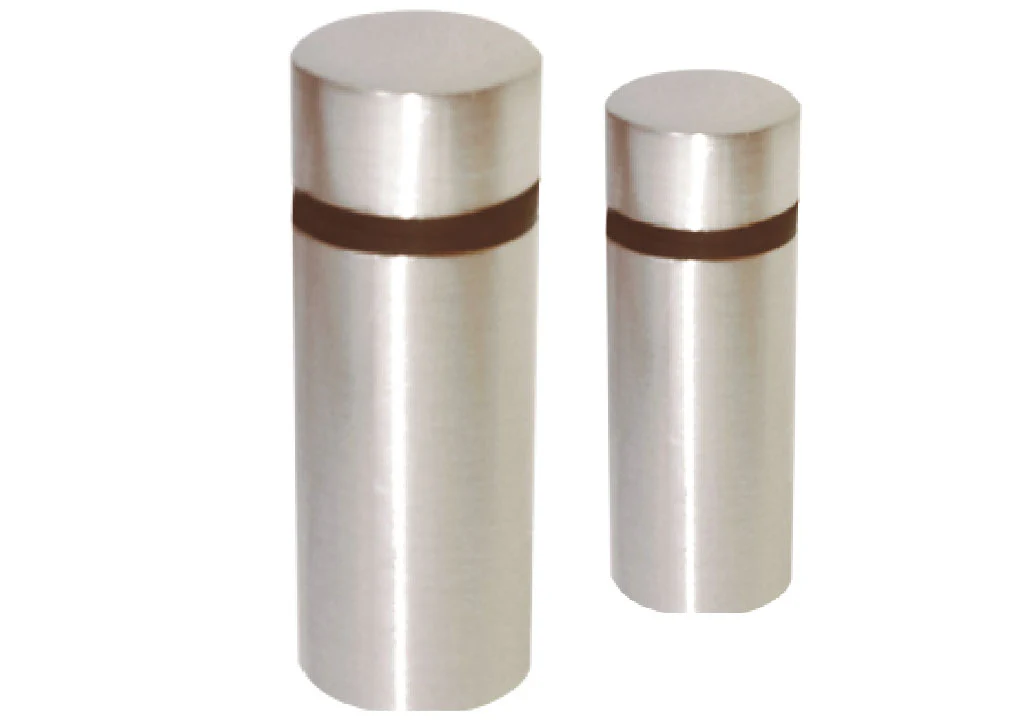 HVD030-45 SOPORTE DE VIDRIO. DILATADOR CON TAPA ACERO INOXIDABLE 201 30 x 45 MM