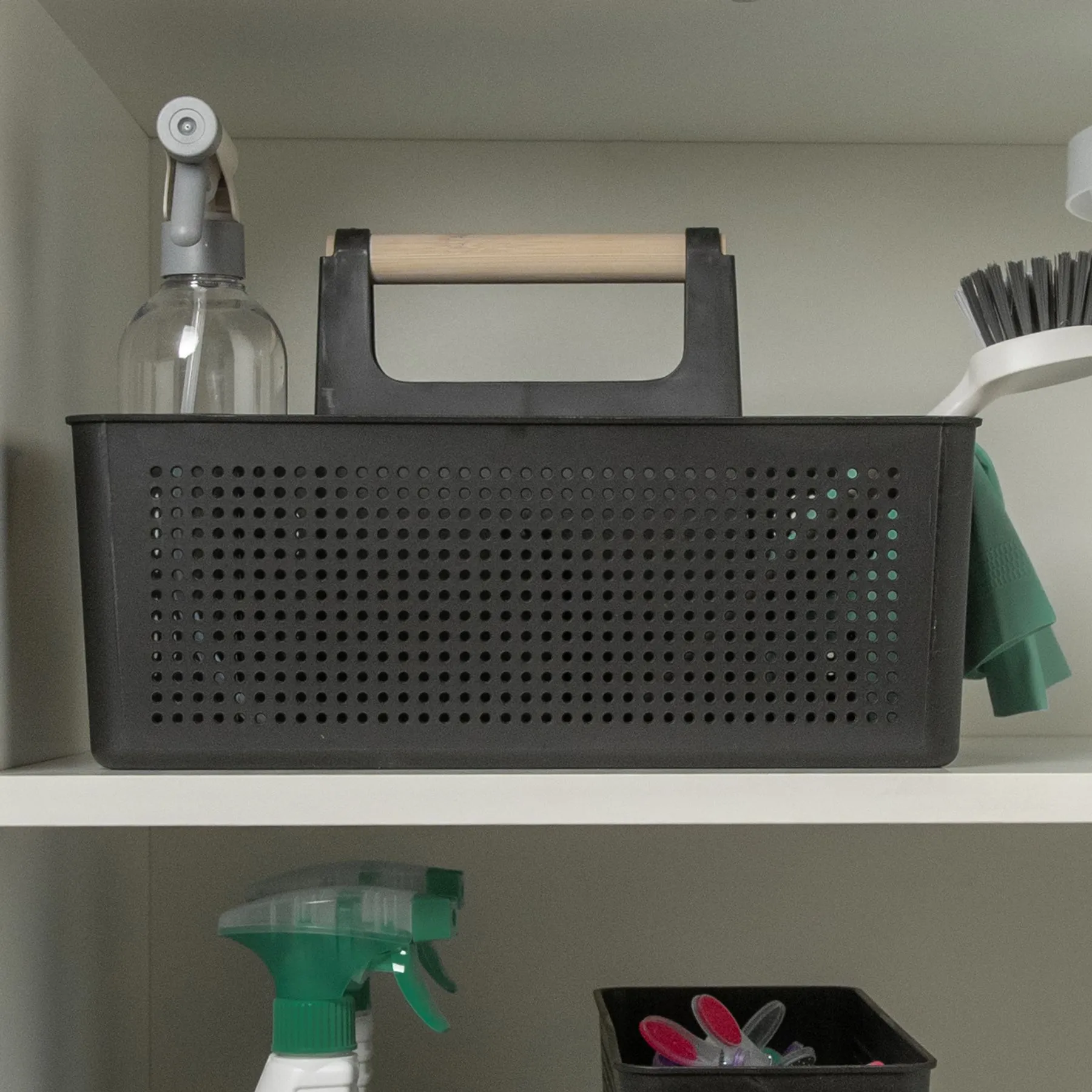 Organizador multiusos de 8 litros color negro - Image 3
