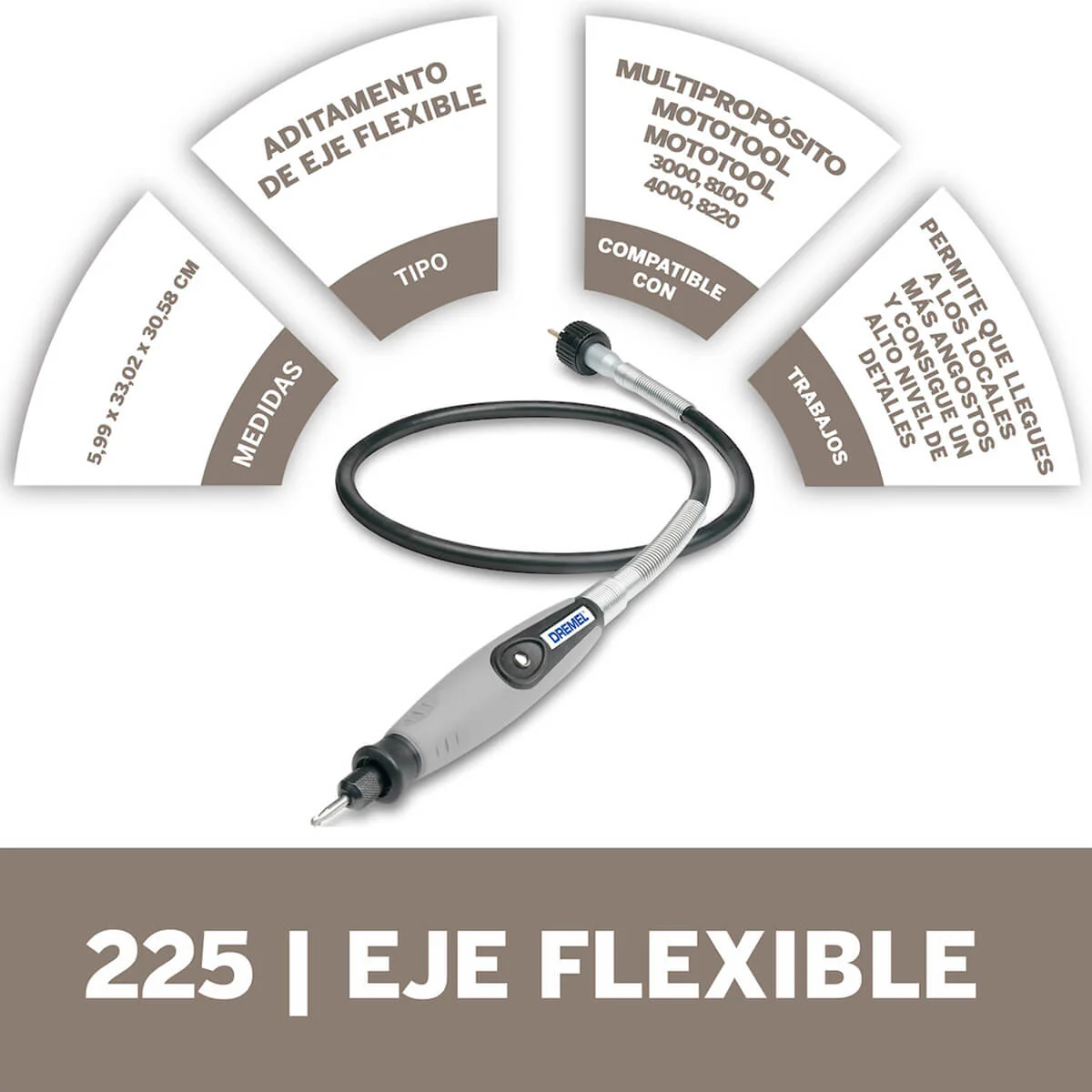Eje flexible para mototool marca Bosch - Image 3