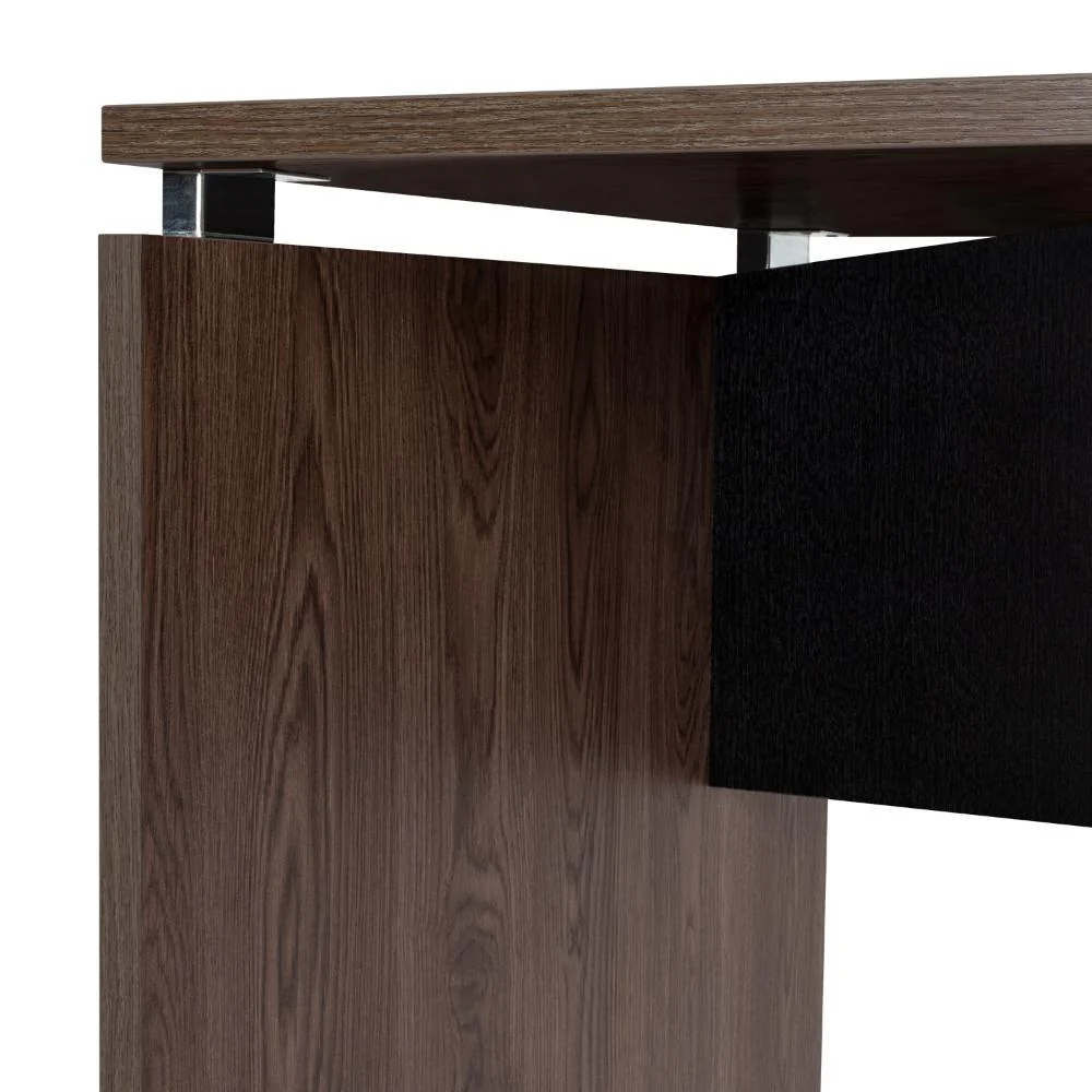 Escritorio Concept 150, Avellana y Wengue, con Amplia Superfice - Image 6