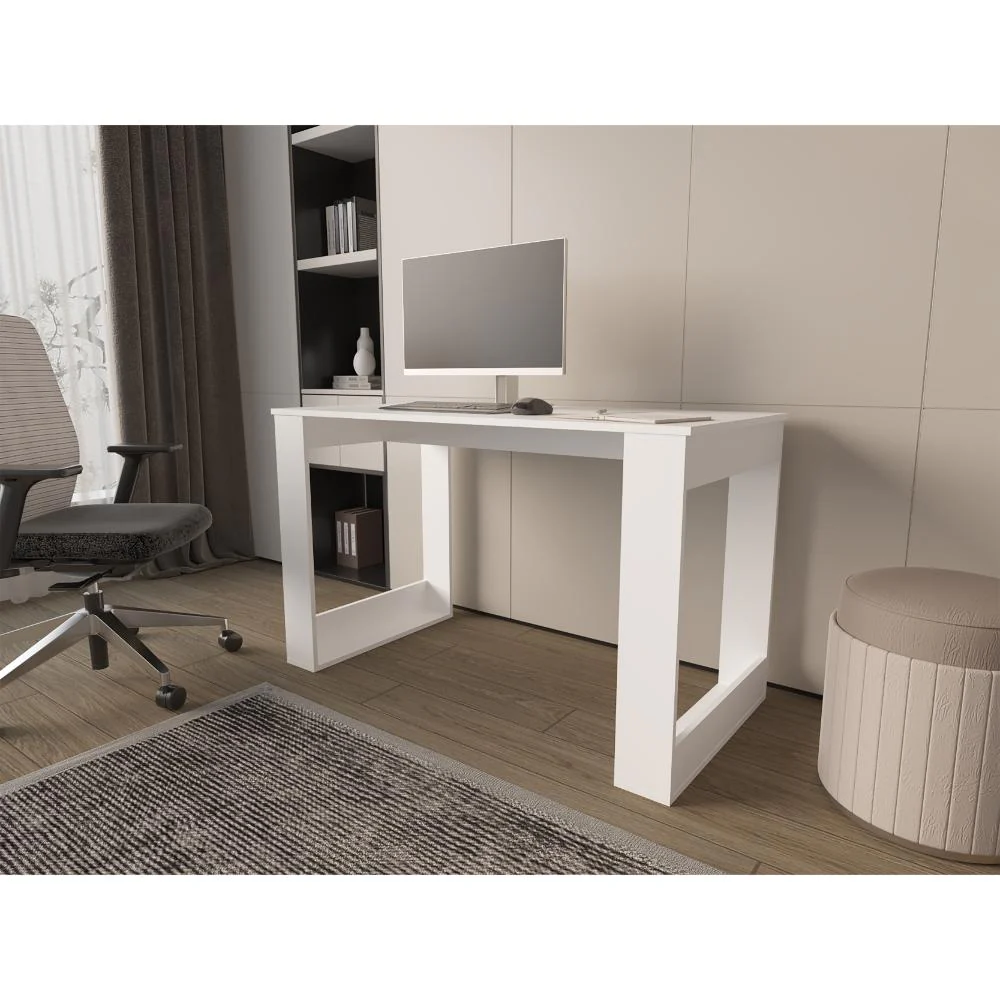 Escritorio Elora, Blanco, Ideal Para Espacios de Trabajo ZF - Image 2