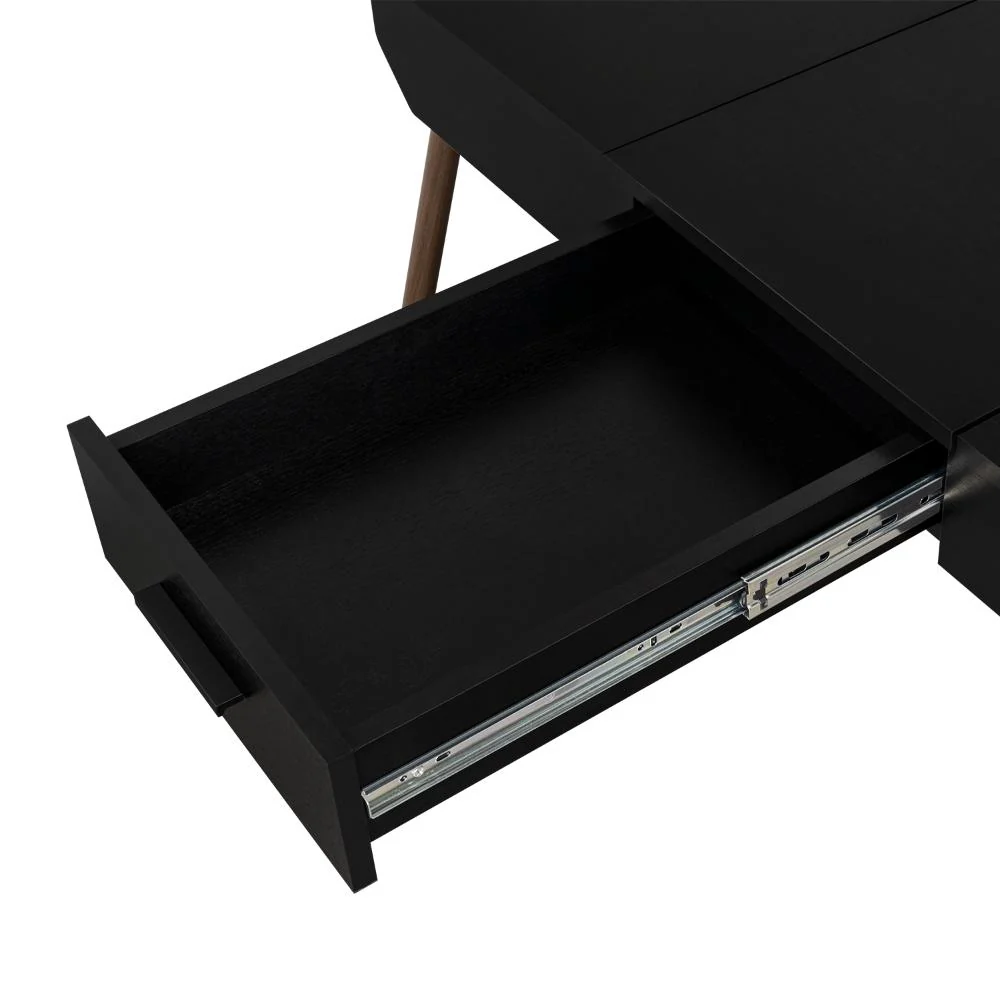 Escritorio Jane, Wengue, con Un Cajón Deslizable - Image 11