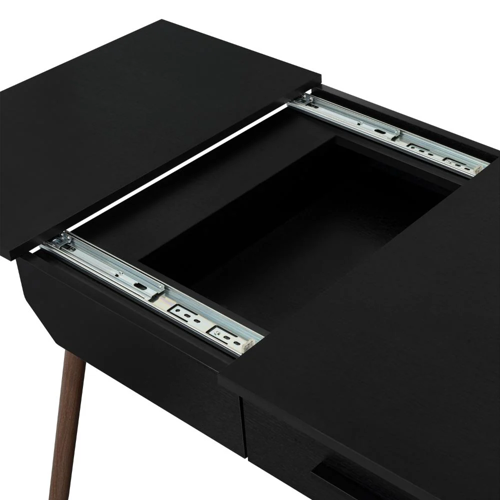 Escritorio Jane, Wengue, con Un Cajón Deslizable - Image 12