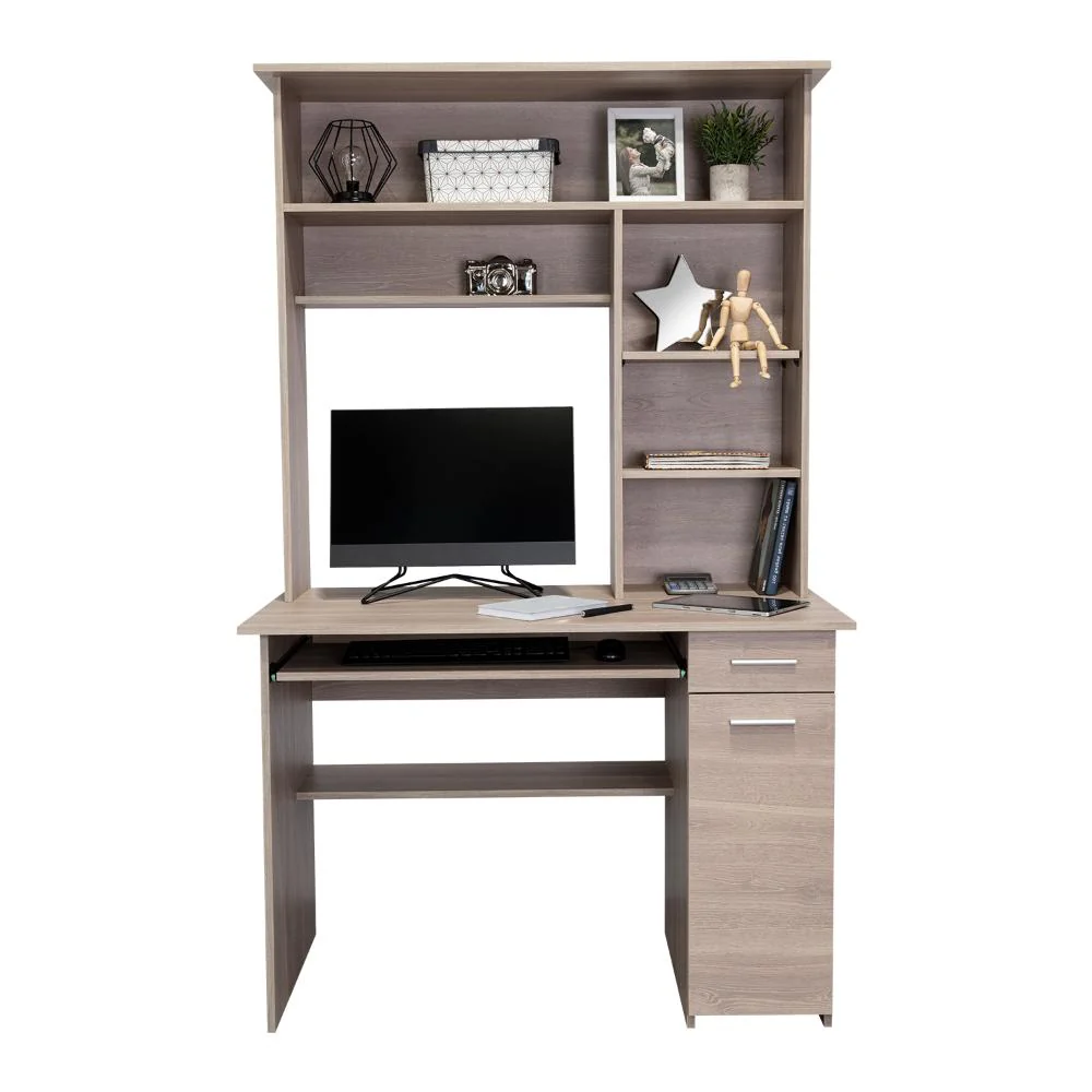Escritorio Zafir, Bardolino , con Un Cajón y Cinco Entrepaños - Image 3
