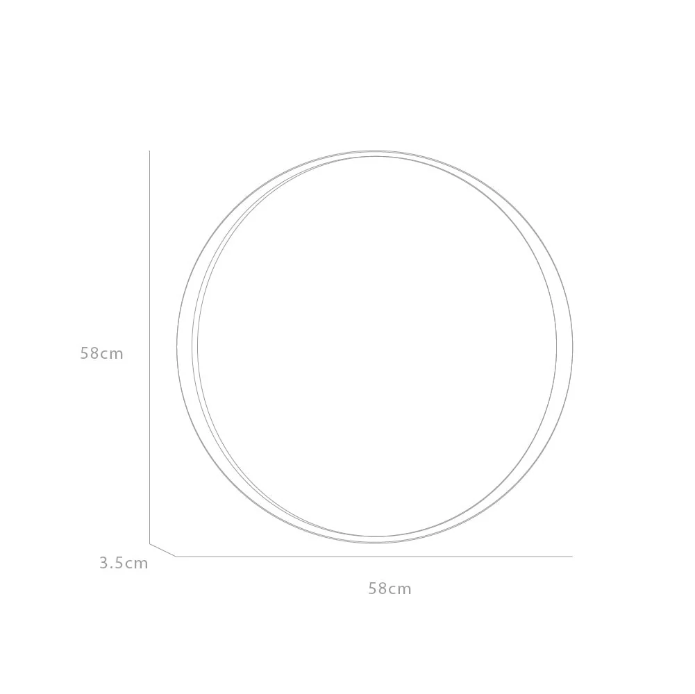Espejo circular D58 Dorado - Image 13