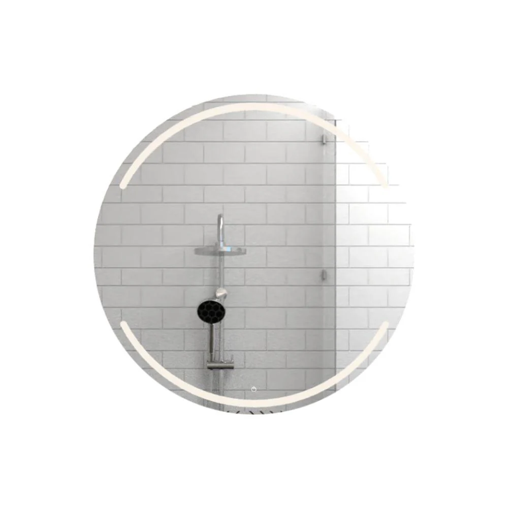 Espejo Circular Dallas, Gris, con Luz Led - Sensor - Image 4