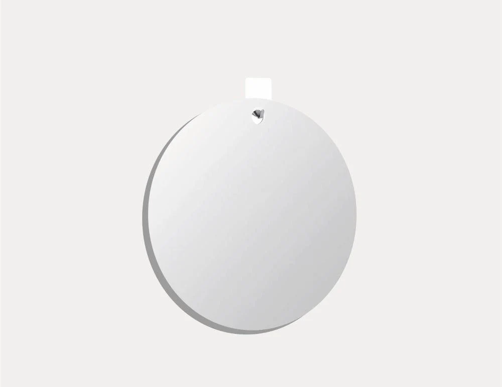 Espejo Circular Terra, Gris, Diseño Moderno - Image 3