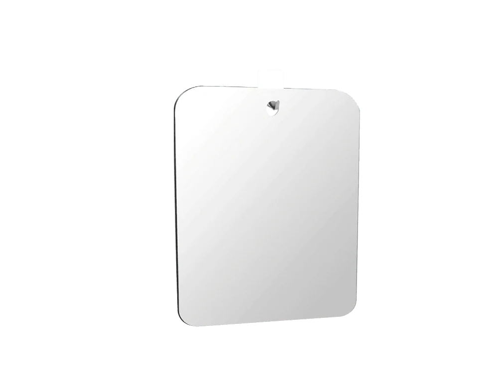 Espejo Rectangular Basic, Gris, Diseño Moderno - Image 2