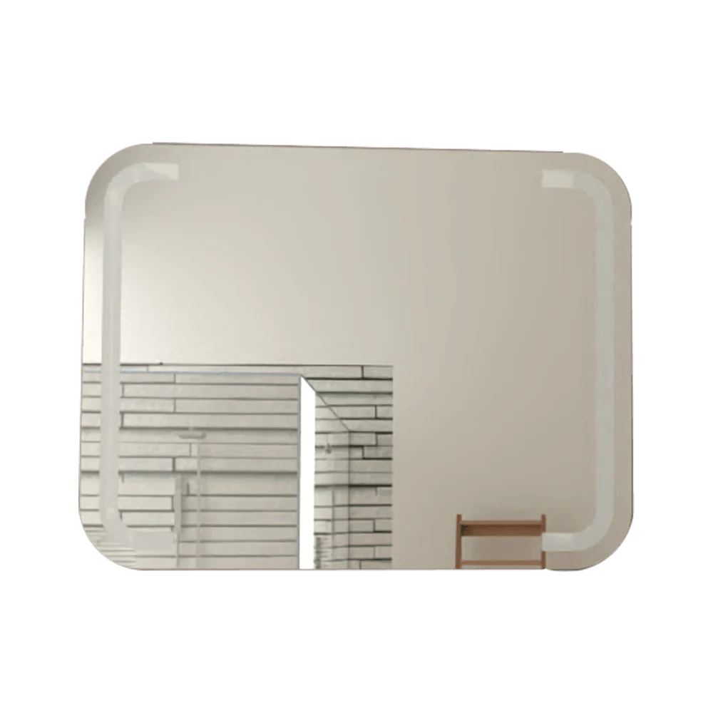 Espejo Rectangular Brown, Gris, con Luz Led - Image 3