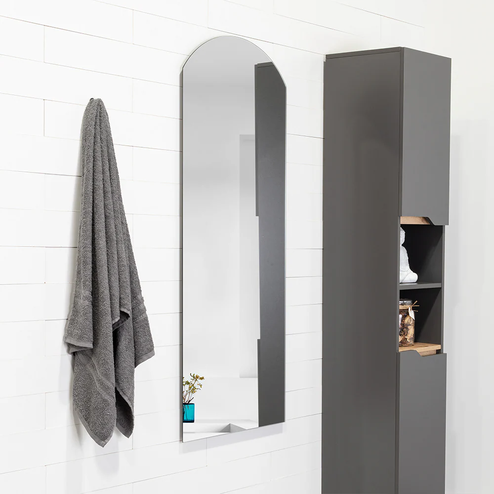 Espejo Rectangular Oporto, Gris, Diseño Moderno - Image 4