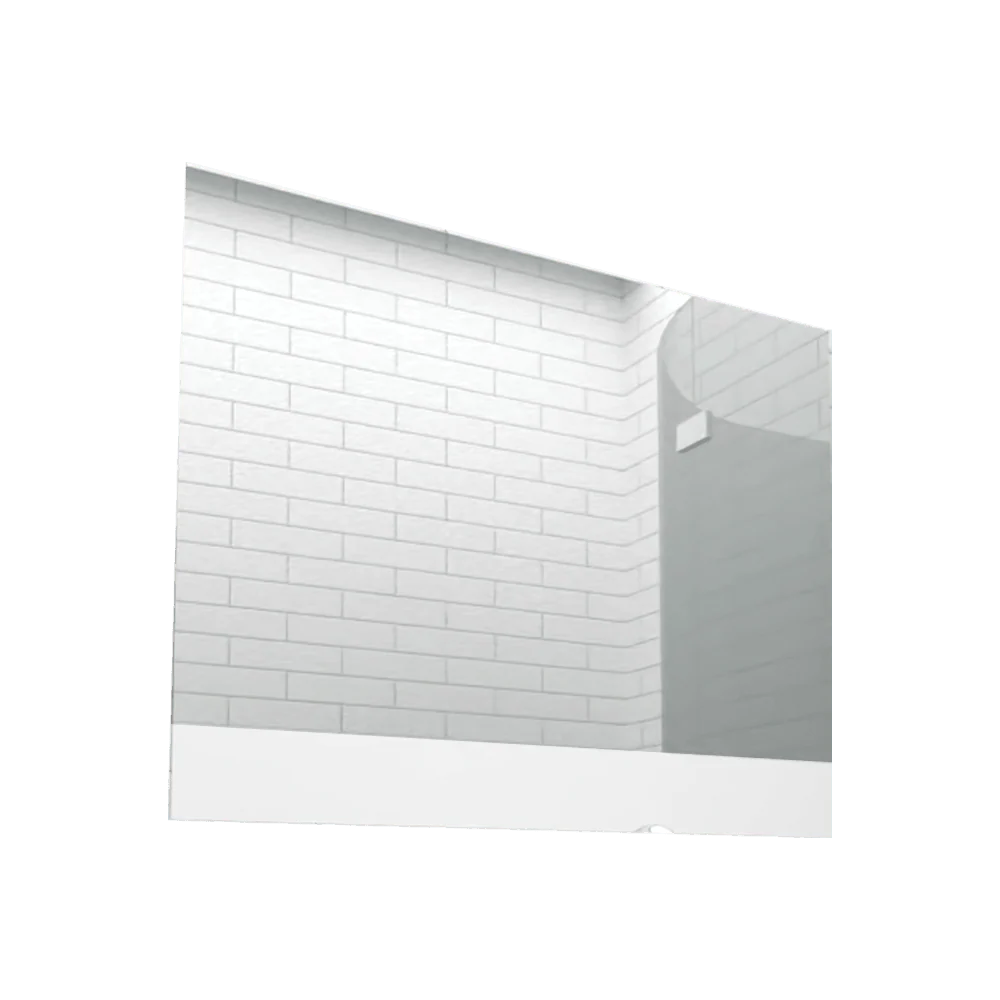 Espejo Rectangular Palermo, Gris, con Luz Led - Image 2