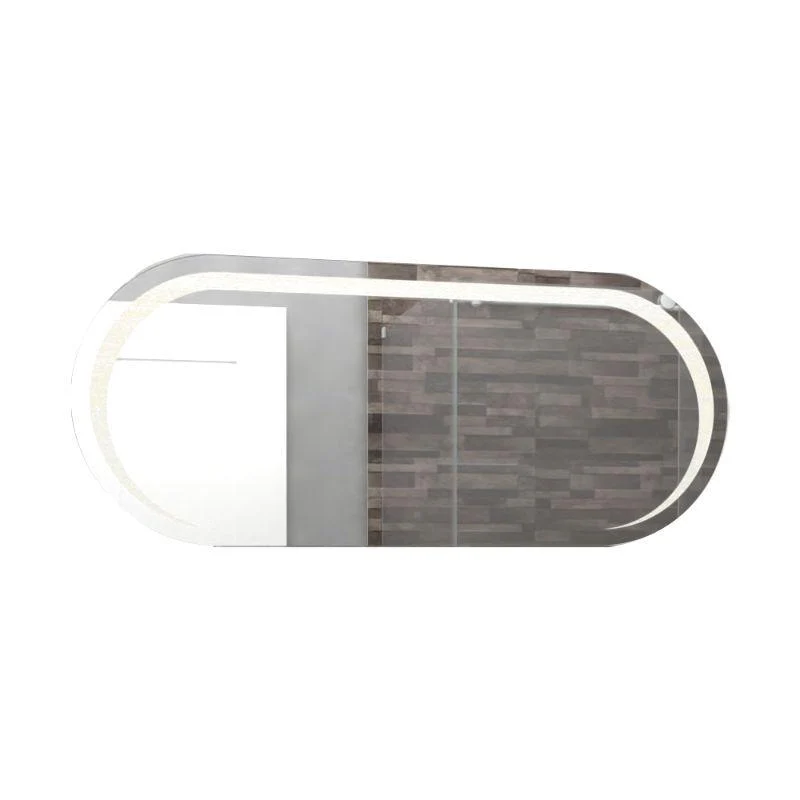 Espejo Rectangular Verón, Gris, con Luz Led - Image 2