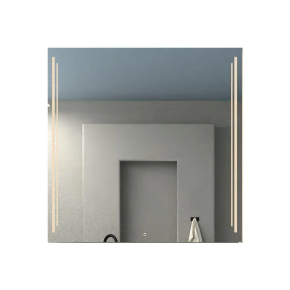 Espejo Toronto Led+Touch, Rectangular con Diseño en Sandblasting - Image 4