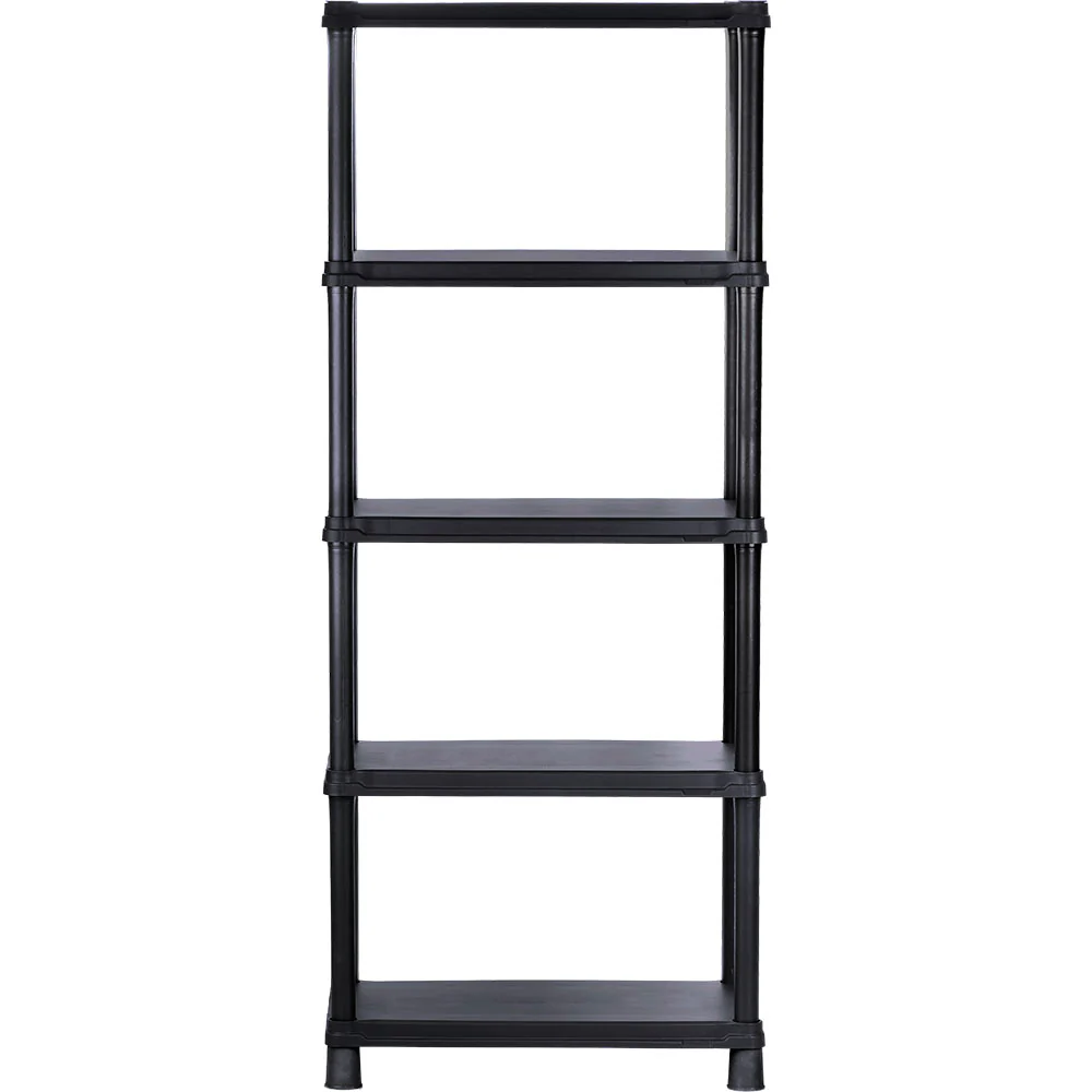 Estante multifuncional de 5 niveles solido 15" negro marca Rimax - Image 3