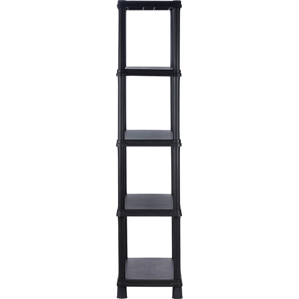 Estante multifuncional de 5 niveles solido 15" negro marca Rimax - Image 4