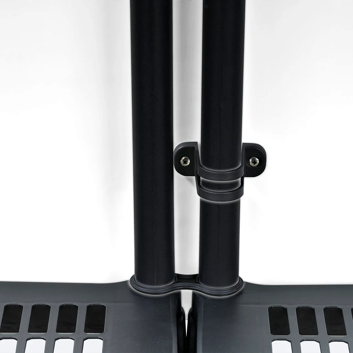 Estantería multifuncional de 4 niveles ventilada 18" negro marca Rimax - Image 5