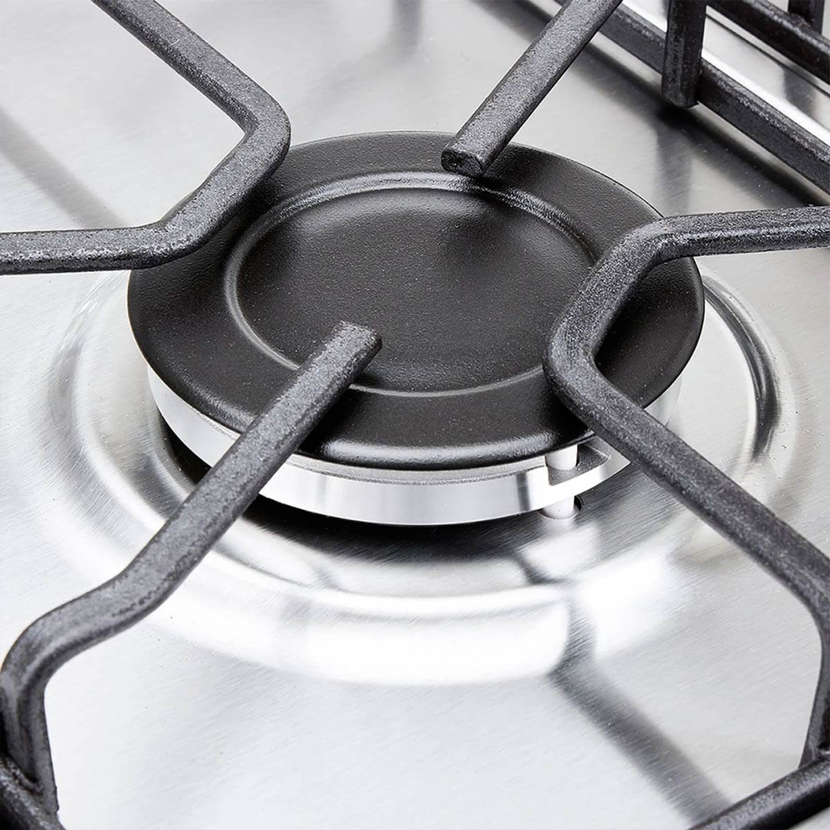 Estufa de empotrar 60x51 cm Platina a Gas Natural marca Haceb - Image 6