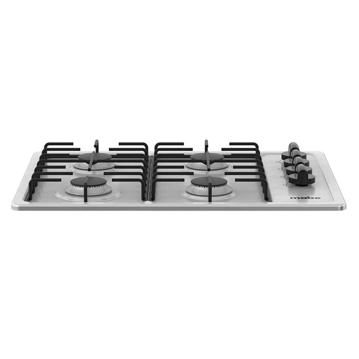 Estufa de empotrar acero Inoxidable 60X43 cm parrillas en Alambron gas natural marca Mabe - Image 2