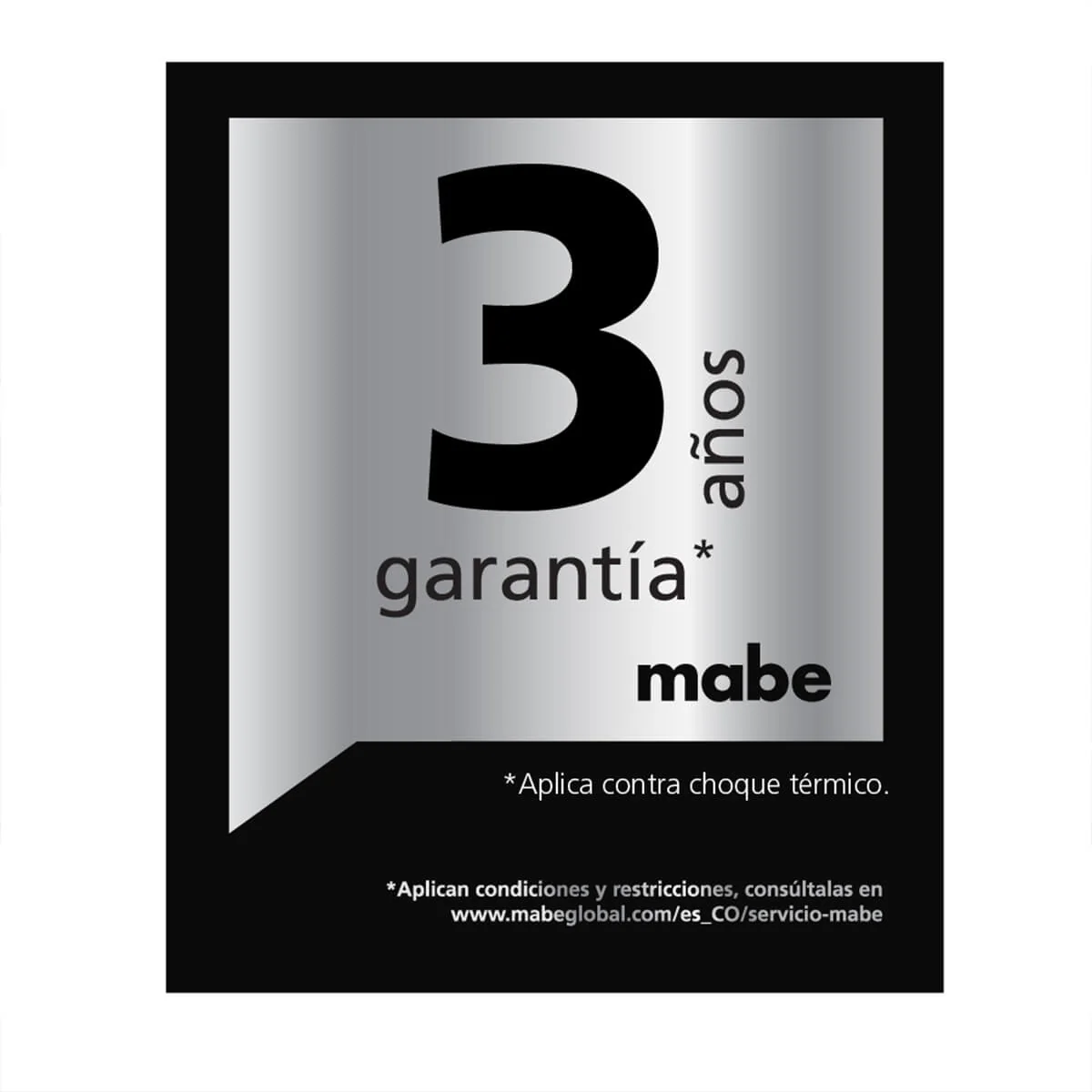 Estufa de empotrar cristal negro 76X51 cm Hierro fundido gas natural marca Mabe - Image 9