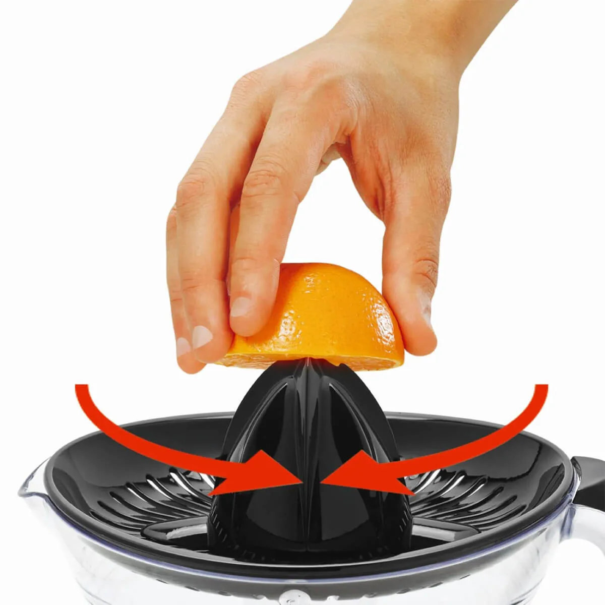 Exprimidor de naranja vitapress color negro 1 litro marca imusa - Image 5