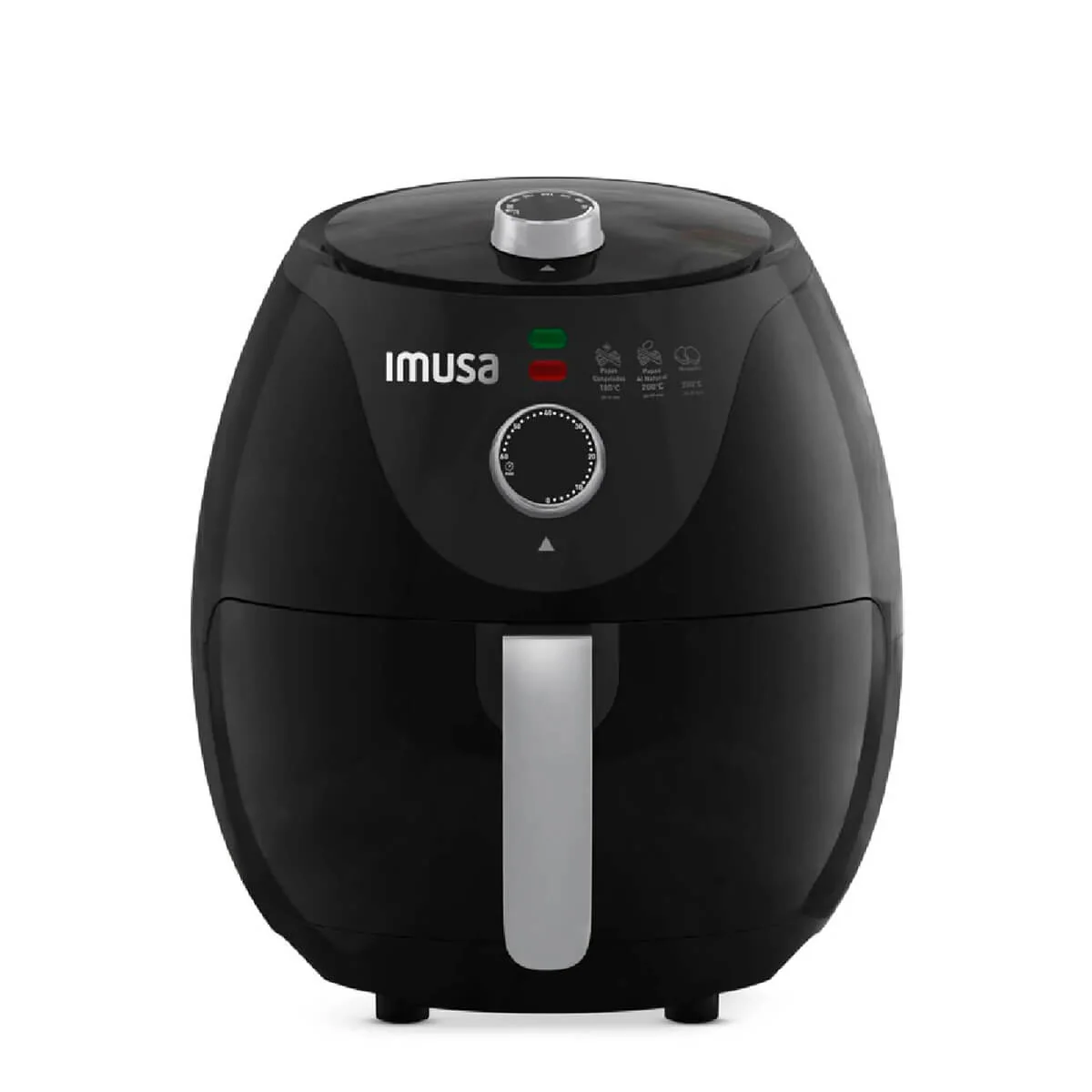 Freidora de aire esenc 3.2 litros negra marca imusa