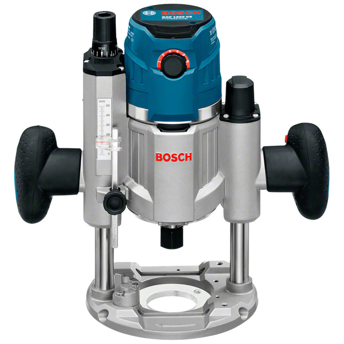 Fresadora GOF 1600 CE 110V con 4 pinzas 1/4, 6 mm, 1/2'' y 12mm Bosch - Image 4