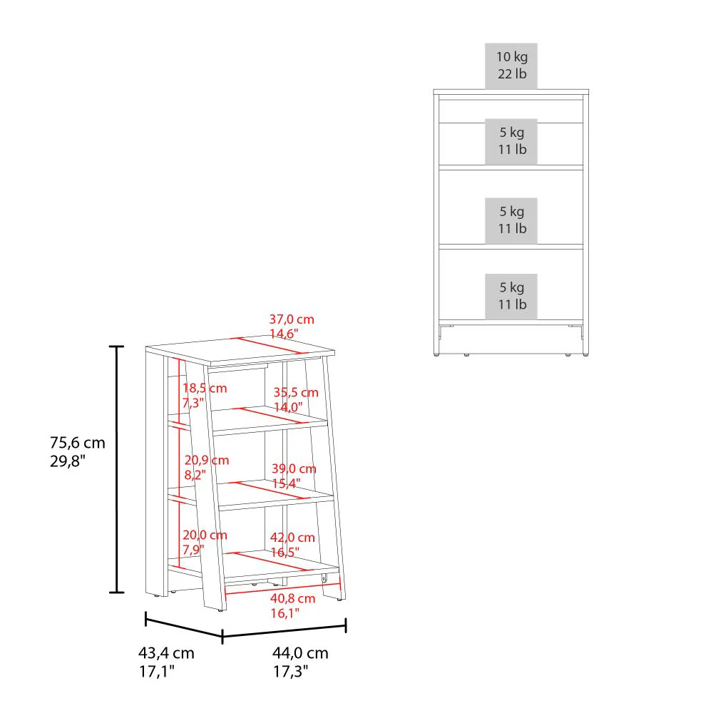 Gabinete de Baño Aqua 3 Pequeño, Wengue, Con Variedad De Entrepaños ZF - Image 7