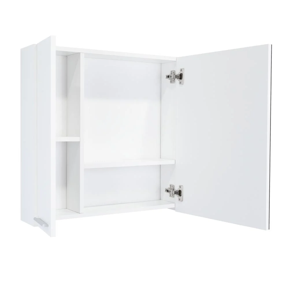 Gabinete de Baño Depp, Blanco, con Espejo Biselado de Buen Tamaño y Varios Entrepaños - Image 7