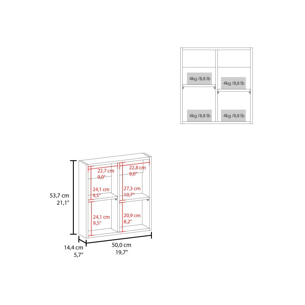 Gabinete de Baño Luma, Wengue, con Puerta Espejo y Dos Entrepaños Para Ubicar Múltiples Objetos ZF - Image 7