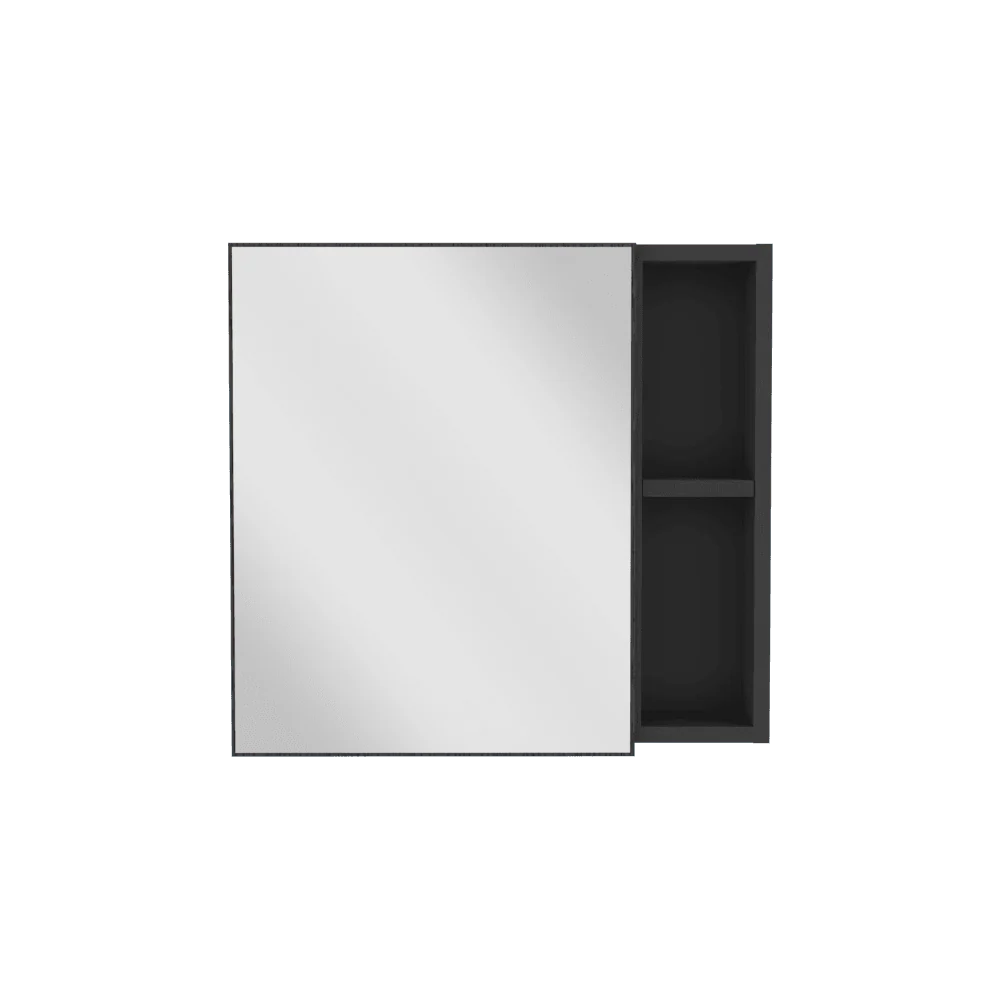 Gabinete De Baño, Omaina, Wengue, con Amplio Espacio Para Guardar Objetos De Aseo ZF - Image 3