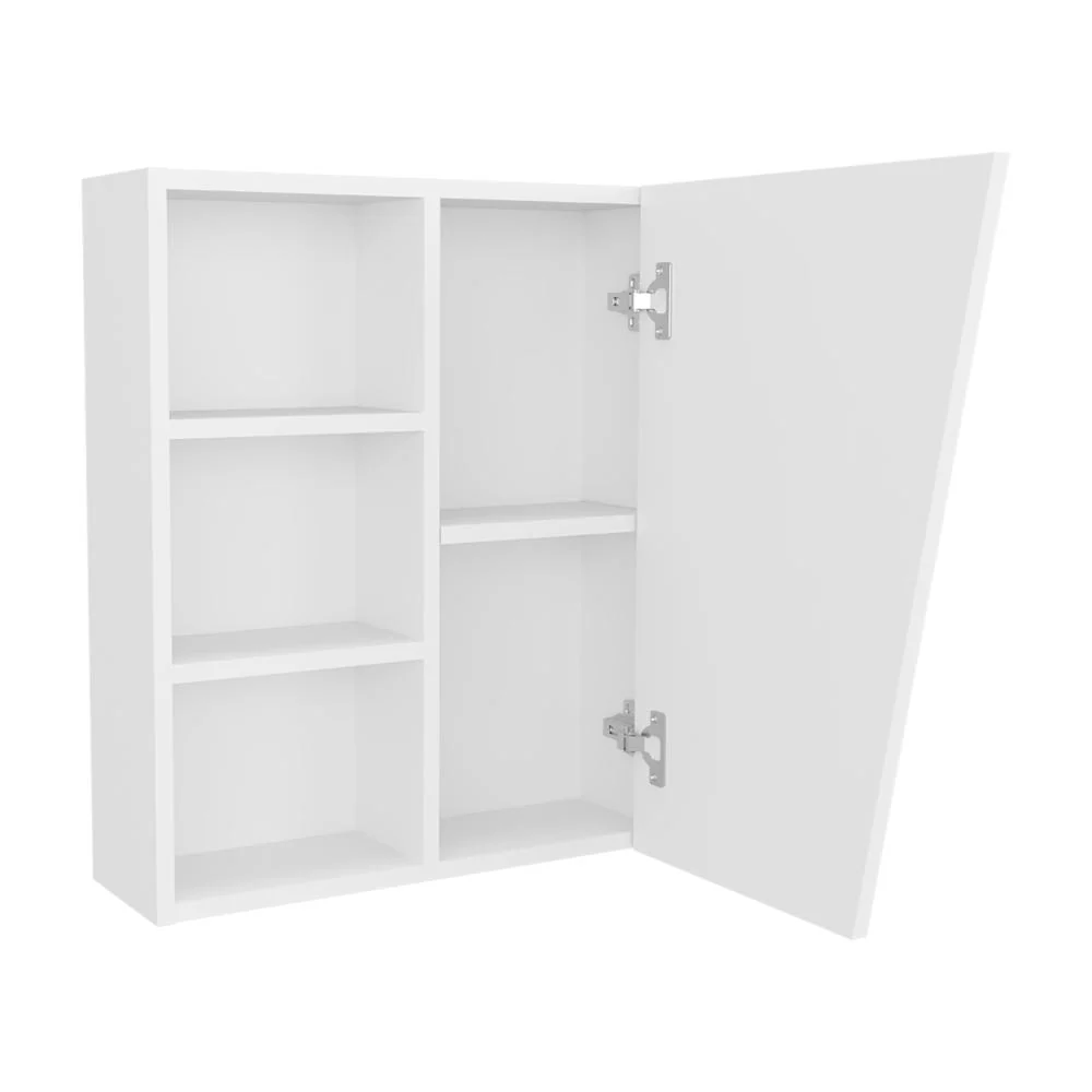 Gabinete de Baño Quintana, Blanco Duqueza, con espejo ZF - Image 6