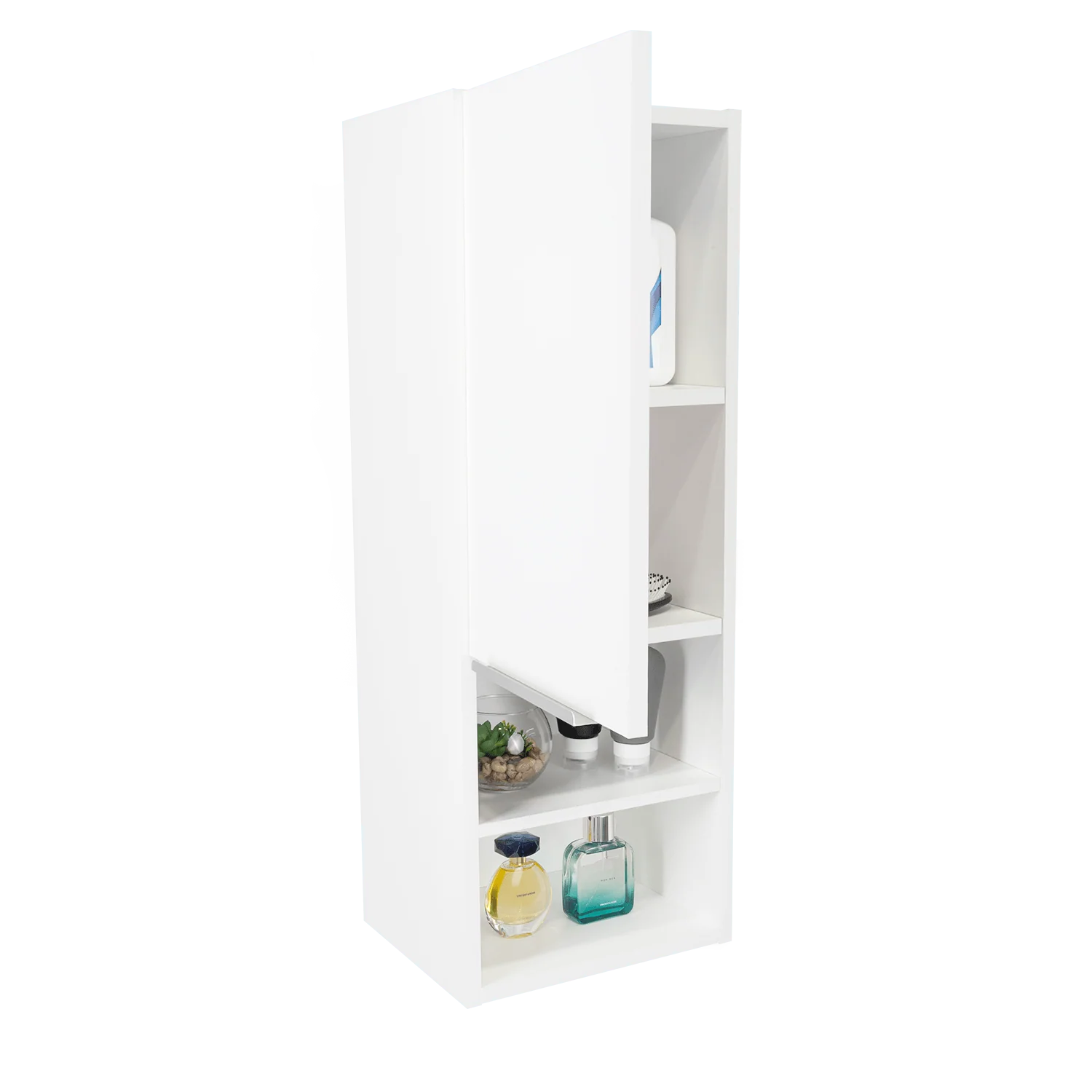 Gabinete de Baño Real, Blanco, con Tres Entrepaños ZF - Image 2