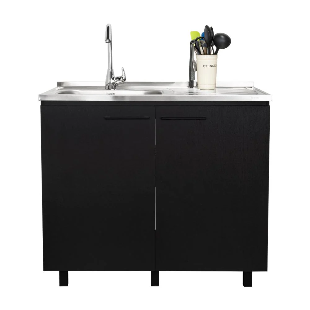 Gabinete Inferior Cantabria, Wengue, Ideal Para Espacio Reducidos ZF - Image 3