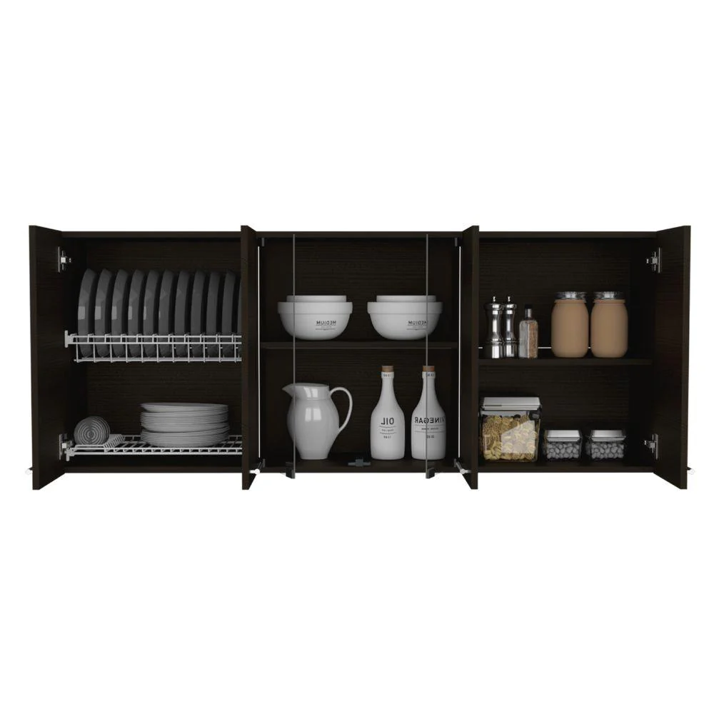 Gabinete Superior Frello 150, Wengue, Incluye Entrepaño Móvil Central ZF - Image 2