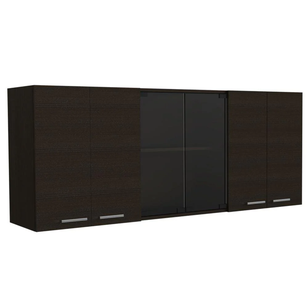 Gabinete Superior Frello 150, Wengue, Incluye Entrepaño Móvil Central ZF - Image 5