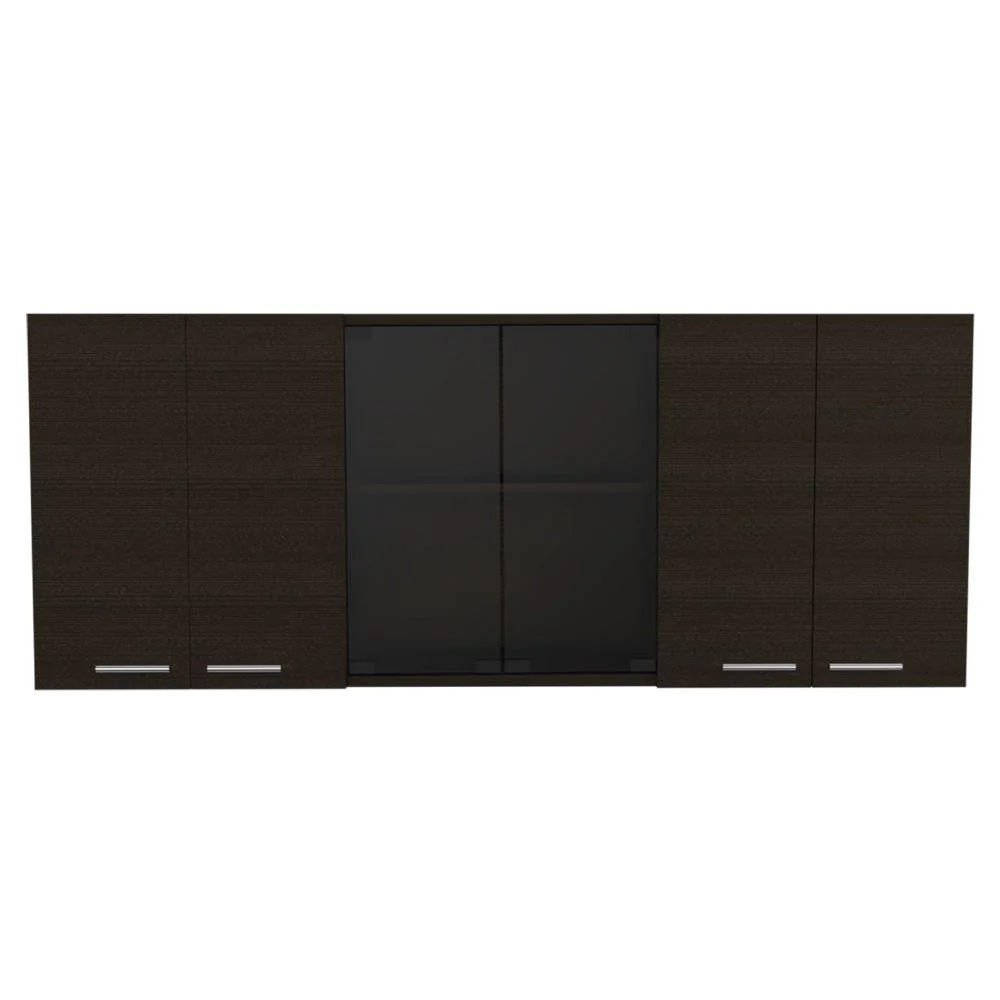 Gabinete Superior Frello 150, Wengue, Incluye Entrepaño Móvil Central ZF - Image 6