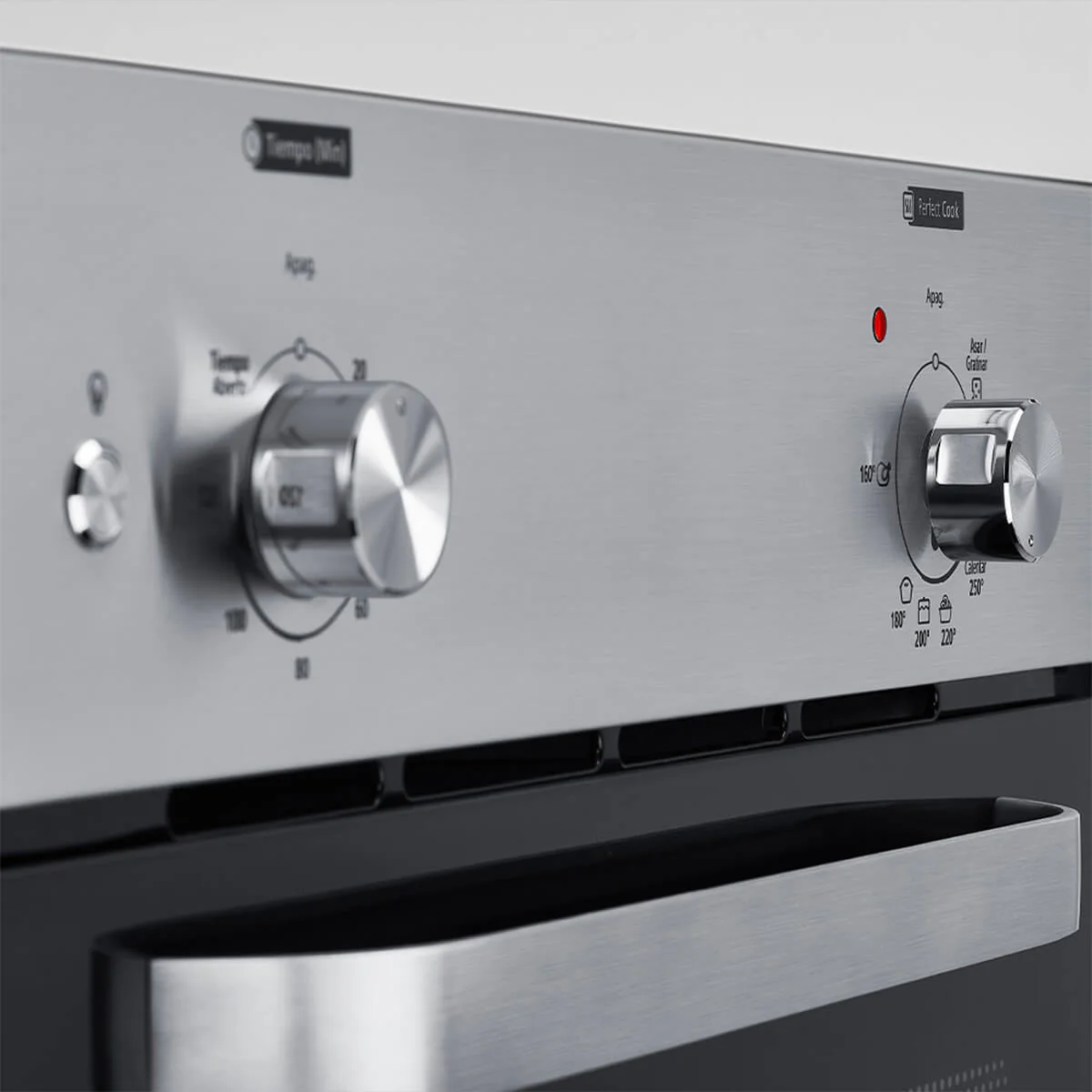 Horno a gas de 60 cm inoxidable 120 voltios con gratinador marca Mabe - Image 7
