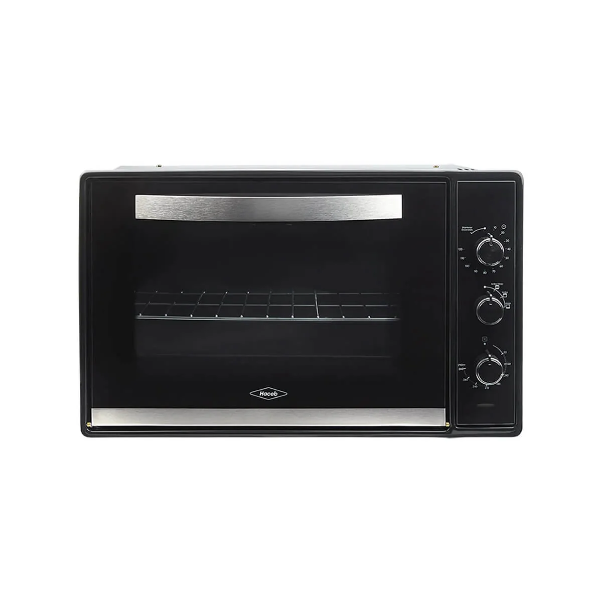 Horno eléctrico medio formato 220v Negro marca Haceb