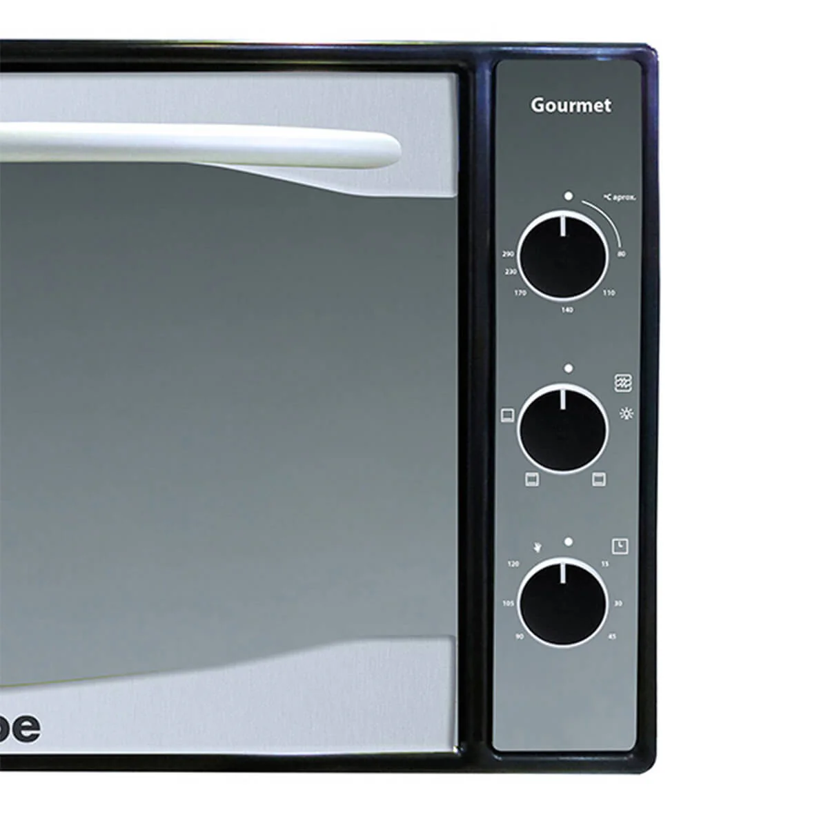 Horno eléctrico medio formato 60 cm inoxidable 120 v marca Mabe - Image 3