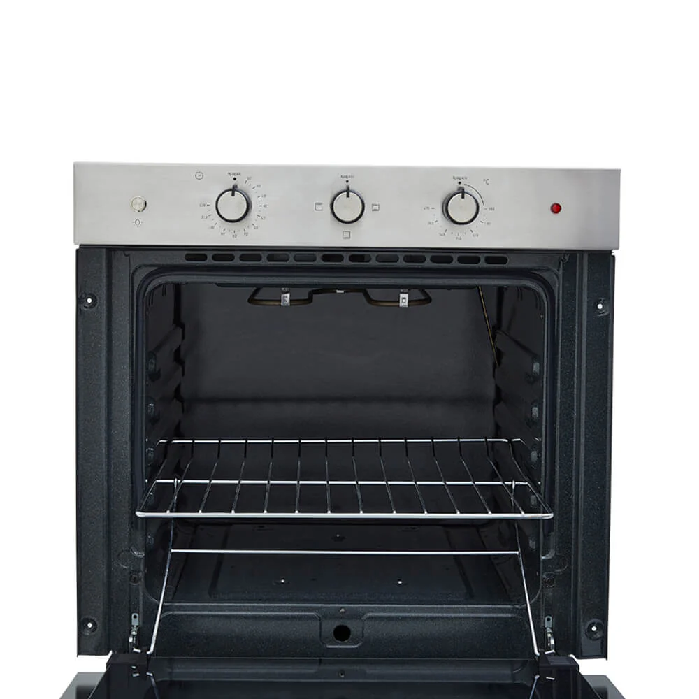 Horno eléctrico tofu 60 cm inoxidable con vidrio negro 220 v marca Haceb - Image 3