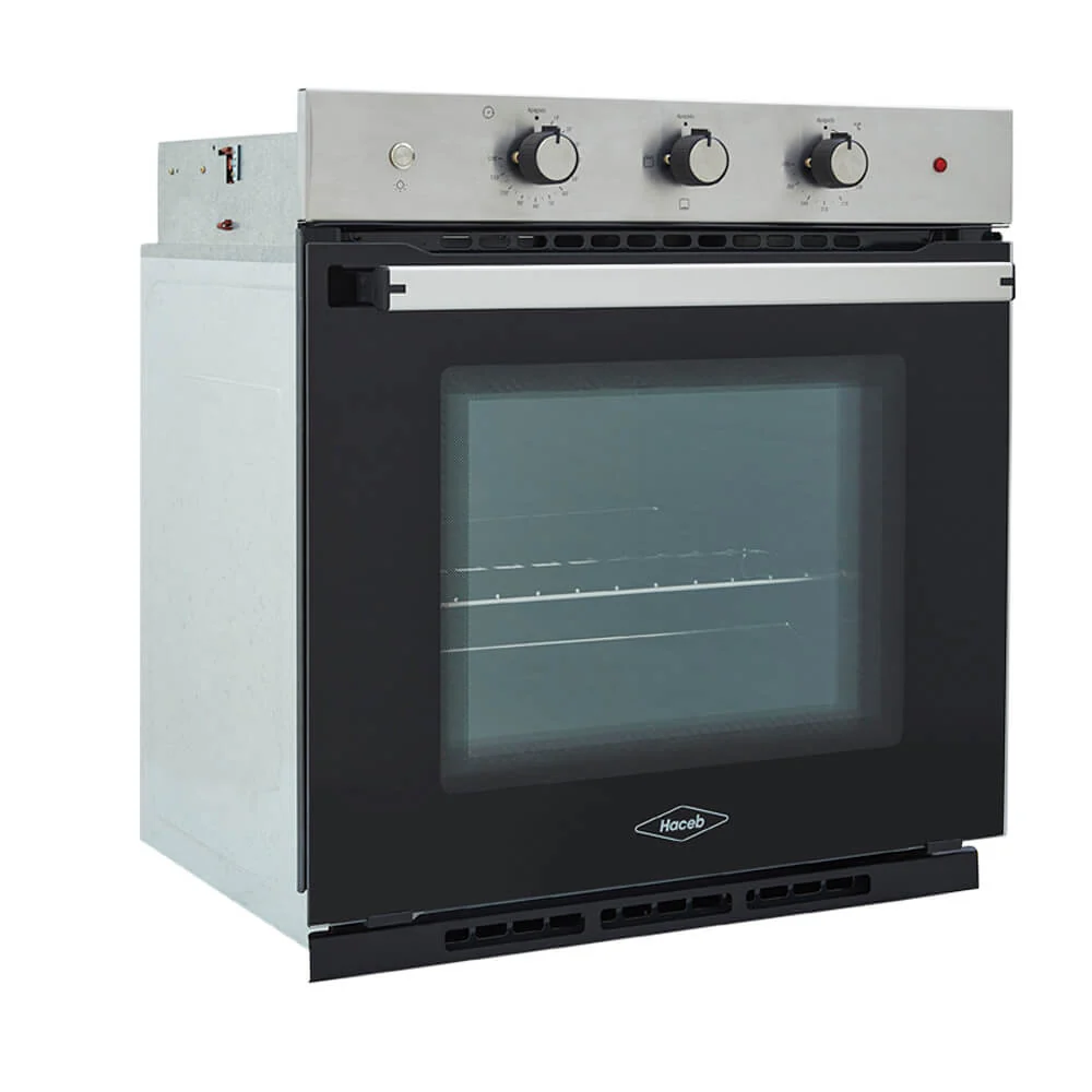 Horno eléctrico tofu 60 cm inoxidable con vidrio negro 220 v marca Haceb - Image 4