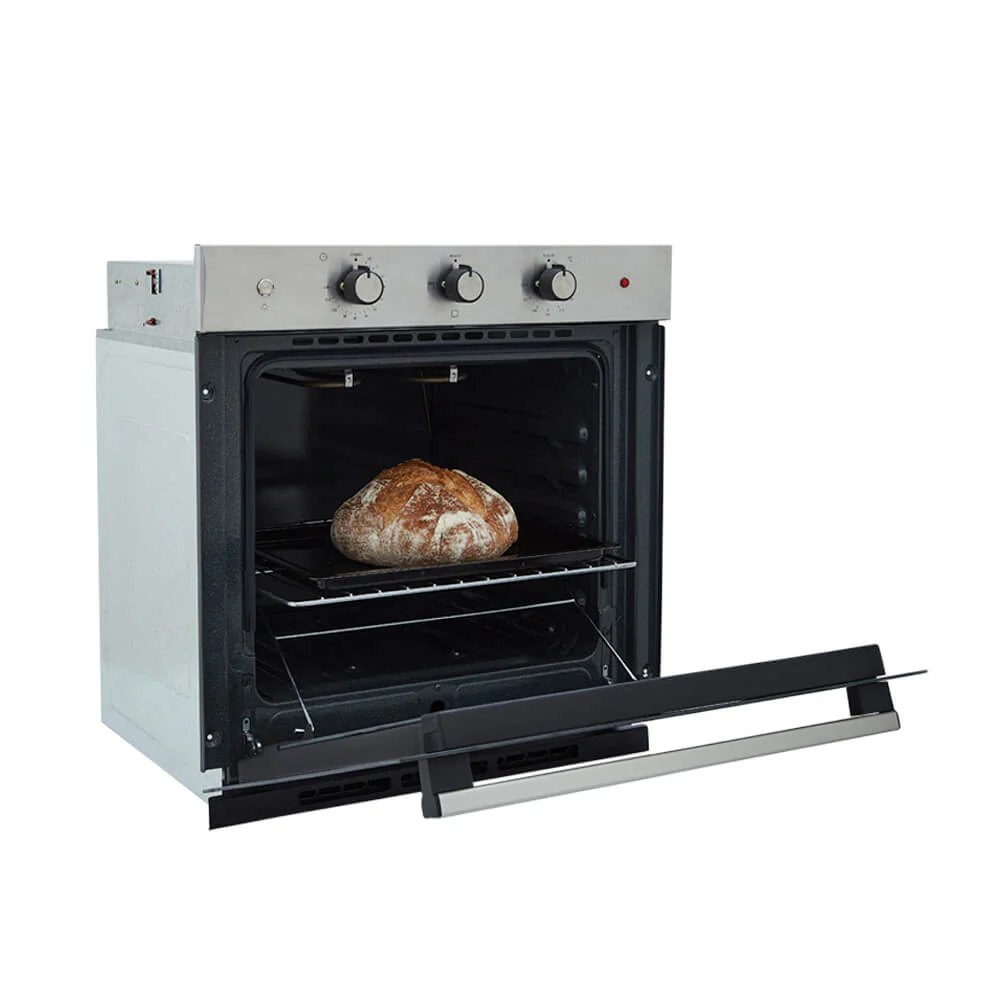 Horno eléctrico tofu 60 cm inoxidable con vidrio negro 220 v marca Haceb - Image 6