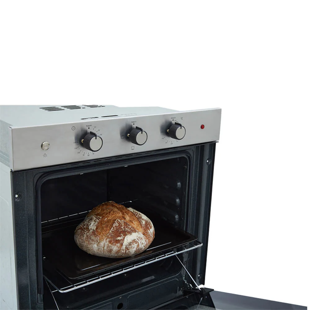 Horno eléctrico tofu 60 cm inoxidable con vidrio negro 220 v marca Haceb - Image 7