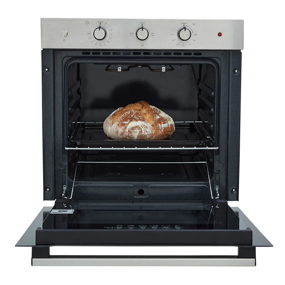Horno eléctrico tofu 60 cm inoxidable con vidrio negro 220 v marca Haceb - Image 9