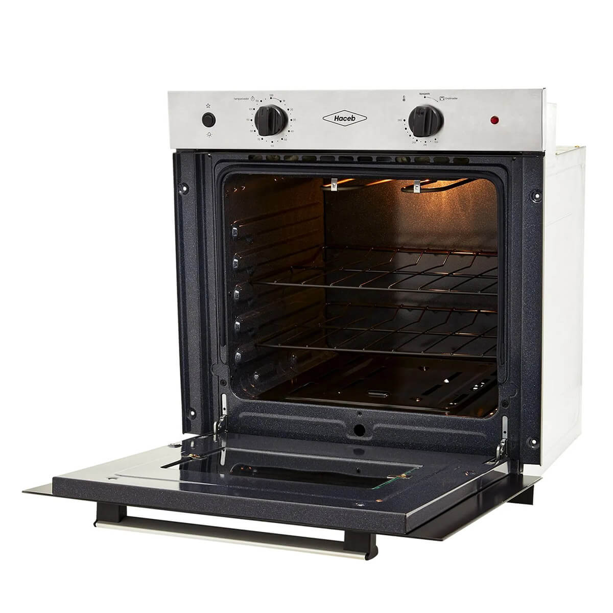 Horno mixto 60 cm negro a gas propano 120V marca Haceb - Image 2